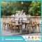 Cross-back stackable chair for banquet dining chair