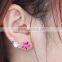 Cheap wholesale star cuff earrings,fancy stud earrings/