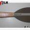 Spatula with two clips wooden handle
