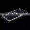 Card Holder Transparent Clear Silicone Slim Gel TPU Case and Screen Protector for iPhone 5 SE