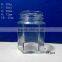 High Quality 100ml Glass Honey Bottle Hexagonal Honey Jar SLJb85