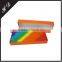 orange pritning scarf packing paper box with paper bag