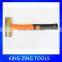 Brass round head sledge hammer with PVC handle