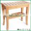 super bamboo wooden bathroom sauna bench