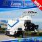 china made 3 axle 50ton bulk powder tank trailers 45cbm cement bulker for sale in Philippines