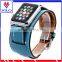 Genuine Cuff Leather Watch Band Strap with Classic Metal Buckle for Apple Watch 38mm 42mm