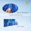 D200B loop end blue strip polyester dry mop