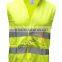 100% polyester men's safety vest with 3M tape