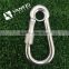 Stainless Steel DIN5299D Snap Hook With Nut
