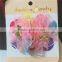 New headwear kids elastic hair band girls flower hand made hair accessories TD29