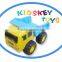 2015 New Design plastic beach cart beach toys 5 pcs funny outdoor beach toys sand summer beach toys set for kids
