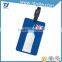 High quality cheap price soft pvc luggage tagprice pvc hang tag