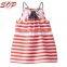 New Style Beautiful Designs Custom Baby Girls Cotton Dress For Wholesale