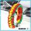 Durable using low price blinking fashion survival bracelets