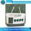 Natural color promotional wholesale jute bag with drawstring