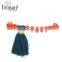 Fashion jewelry vintage ethnic wholesale DIY fashion crystal charms glass Bead Bracelet