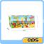train Building Toys plastic educational block for kids