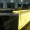 Leather Bag Display Counter Countertops With Led Lights Modern Nail Salon Design