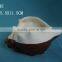 2016 multicapacity ceramic flower pot, flower planter, conch shape , white