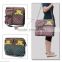 polyester with dot printing foldable travel diaper bags/ baby travel cot                        
                                                Quality Choice