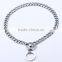 High quality stainless steel larger metal dog chain collar