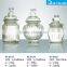 hot sale bulk clear glass candle holders wholesale for wedding decoration & home decoration