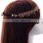 <<<2016 YIWU T&J alloy headbands fancy fashion European American style women tassel elastic hairbands hair chains/