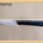 Best Quality 3 inch White Blade Ceramic Kitchen Fruit Knife, satin finish, black ABS+TPR handle in black PVC box