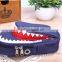 Shark Style Kids Pencil Case For Boys Zipper Children Pouch Bag Student Pen Box For Primary School Bag Accessory