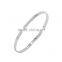 Memories Bangles with Customize Design Word 'FAITH HOPE LOVE' with 4mm/7mm Width