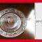 round glass plate with engraved pattern