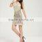 Sequin dress Fashion Elegant Beige Paillette sequin Beading dress Evening sequin Dress heavy beaded evening dresses