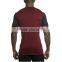 New fashion mens wholesale blank dry fit fitted t- shirt sports curve bottom tshirts
