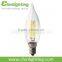 Flame cfl filament c35 4w frosted candle filament lamp c35 3w led electric candle light                        
                                                Quality Choice