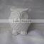 owl ceramic coin bank