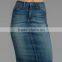 2015 designer sexy women denim long skirt jeans JXQ156