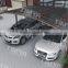 2015 high quality aluminum double Carport in white frame and Smoke gray polycarbonate plate