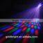 High power 12pcs 3w RGB Stage led scan light 3 mirror DMX512