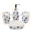 Glazed bath ceramic bathroom set