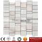 IMARK Marble Mosaic Tiles With Laminated Mosaic Tiles and Stainless Steel Mosaic Tiles Code IXGM8-077