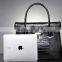 Luxury fashion brand leather ladies and girls office shoulder and tote handbag