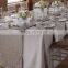 Silver Sequin Wedding Table Runners