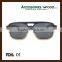 2016 Fashion Wood Sunglasses High Quality And Wood Layered Frame And Arms