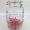 Big Capacity Glass Storage Jar With Glass Lid, Glass Hermetic Clip Jar, Glass Cookie Jar