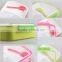 New Design Insulated 3 Compartment food packaging plastic bento lunch box with lock