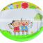 7inch round customize printing party boy style paper plates