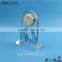 hot sell simple design transparent acrylic desk clock