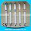 Trending hot products White Solid color barrel 13.9 cm factory plastic pen BPP0012