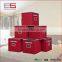 Collapsible Office Closet Storage Organizers Fabric Cube with Two Handles