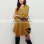 Wholesale factory autumn casual a line long pullover woman hoodies